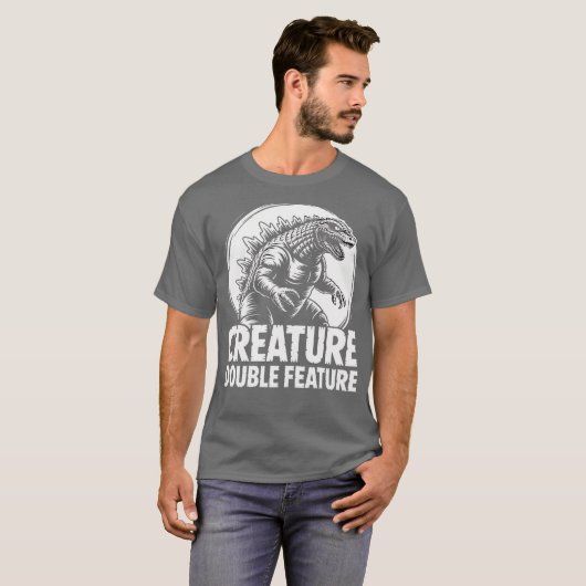 Creature Double Feature WLVI Boston Retro (2) Tシャツ (正面フル)