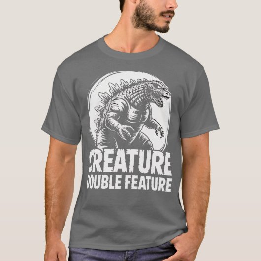 Creature Double Feature WLVI Boston Retro (2) Tシャツ (正面)