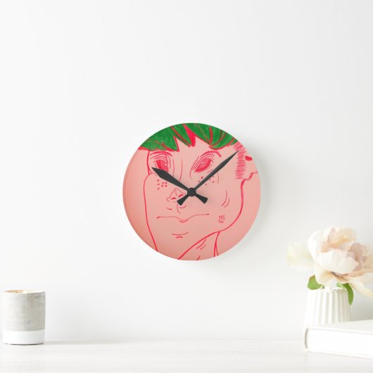 Creature Features Animation  ラウンド壁時計 (ホーム)