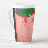 Creature Features Animation Large Mug カフェラテマグ (左アングル)