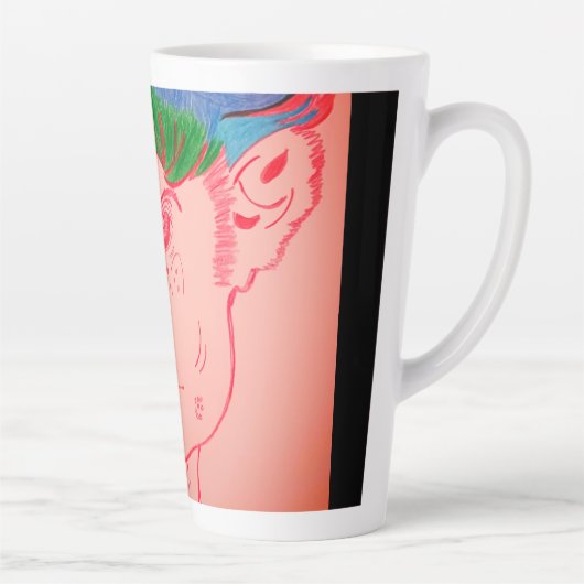 Creature Features Animation Large Mug カフェラテマグ (右)