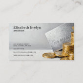 Credit Card and Gold Coins 名刺 (裏面)