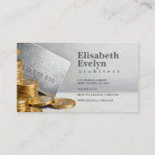 Credit Card and Gold Coins g678 名刺 (裏面)