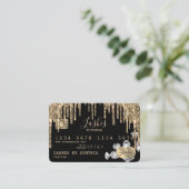 Credit Card Styled Dripping Gold diamonds 名刺 (スタンド正面)