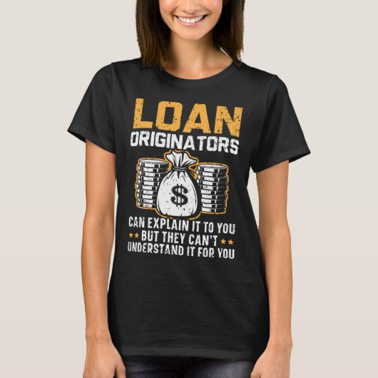 Credit Officer Job Profession Debt Loan Officer 4 Tシャツ (正面)