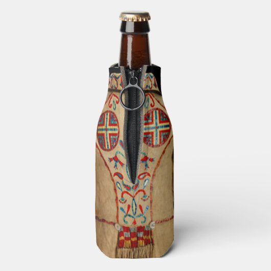 "Cree Métis coat (back) , 1874. Red River" ボトルクーラー (ボトル裏面)