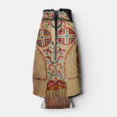 "Cree Métis coat (back) , 1874. Red River" ボトルクーラー (裏面)