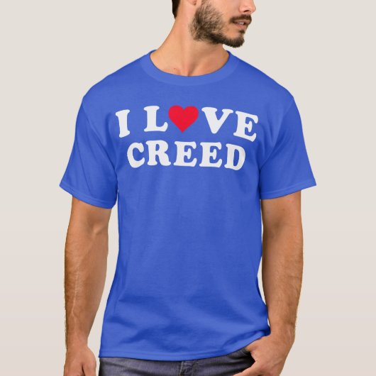 Creed好きな人とペアで着るギフト Tシャツ (正面)