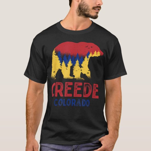 Creede Colorado Rocky Mountains Co Tシャツ (正面)