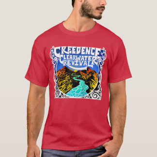 Creedence Clearwater Revival リバー・ベースボール リトラー Tシャツ
