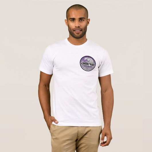 Creek Rat | Creekrat Cartoon Studios Tシャツ (正面フル)