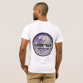 Creek Rat | Creekrat Cartoon Studios Tシャツ (裏面フル)