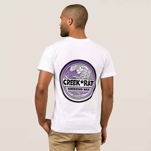 Creek Rat | Creekrat Cartoon Studios Tシャツ (裏面フル)