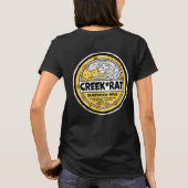 Creek Rat | Creekrat Cartoon Studios Tシャツ (裏面)