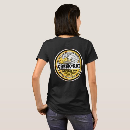 Creek Rat | Creekrat Cartoon Studios Tシャツ (裏面フル)