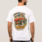 Creek Rat | CreekRat Co. | 2026 カートゥーンロゴ Tシャツ (裏面)