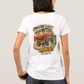 Creek Rat | CreekRat Co. | 2026 Cartoon Logo Tシャツ (裏面)
