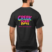 Creek Rat | CreekRat Co. | CREEK RAT STUDIOS Tシャツ (裏面)
