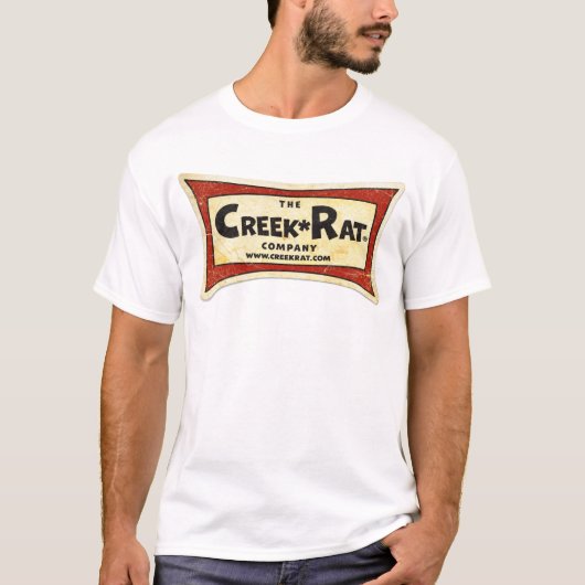 Creek Rat | CreekRat Co. | VINTAGE SURFBOARD LOGO Tシャツ (正面)