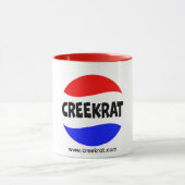 Creek Rat | The Creek Rat Co. | Logo マグカップ (中央)