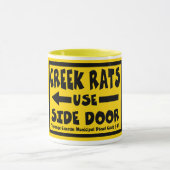 Creek Rat | The CreekRat Co. マグカップ (中央)