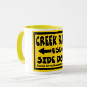 Creek Rat | The CreekRat Co. マグカップ (正面左)