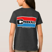 Creek Rat | The CreekRat Co. | 2026 Branding Logo トライブレンドＴシャツ (裏面)