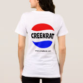 Creek Rat | The CreekRat Co. | 2026 Logo トライブレンドＴシャツ (裏面)