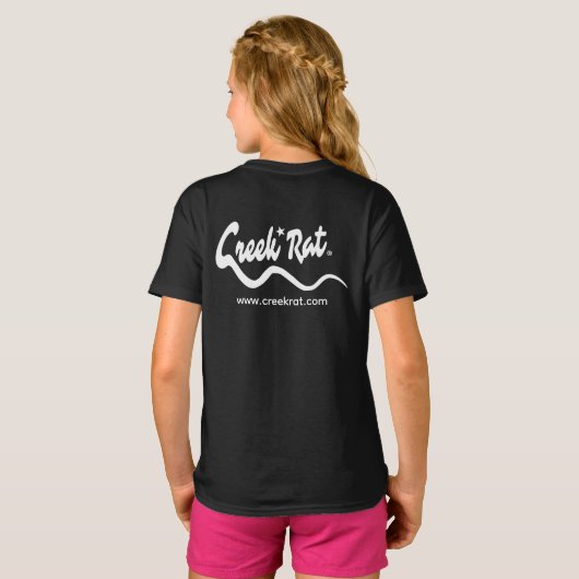 Creek Rat | The CreekRat Co. | Long Tail Logo Tシャツ (裏面フル)