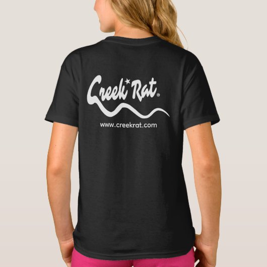 Creek Rat | The CreekRat Co. | Long Tail Logo Tシャツ (裏面)