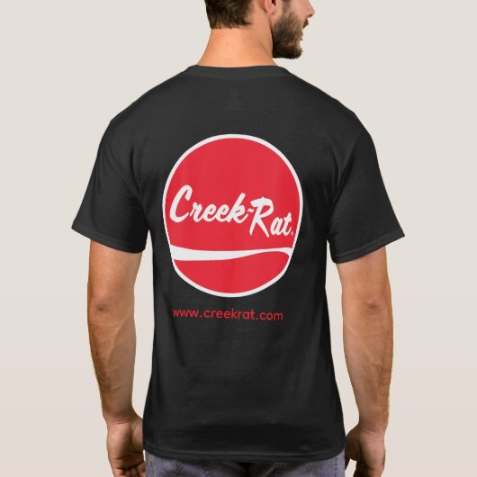Creek Rat | The CreekRat Co. | Red Dot Logo Tシャツ (裏面)