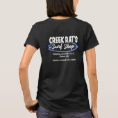 Creek Rat | The CreekRat Co. Tシャツ (裏面)