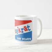 Creek Rat | The CreekRat Co. | Topanga Surfboards コーヒーマグカップ (正面右)
