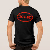 Creekrat Cartoon Studios - Creek Rat トライブレンドＴシャツ (裏面)