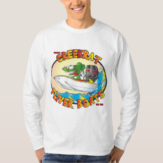 Creekrat Cartoon Studios Fliver Flivverボートロゴ Tシャツ