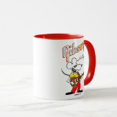 Creekrat Cartoon Studios - Les Paul by Gibson マグカップ (正面右)