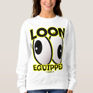 Creekrat Cartoon Studios "Loon Equiped" 2025アート! スウェットシャツ