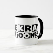 Creekrat Cartoons Logo Art 2025 マグカップ (正面右)