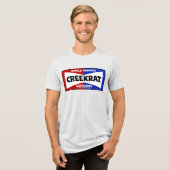 CreekRat | CeeekRat Co. | CREEKRAT ロゴ トライブレンドTシャツ (正面全面)