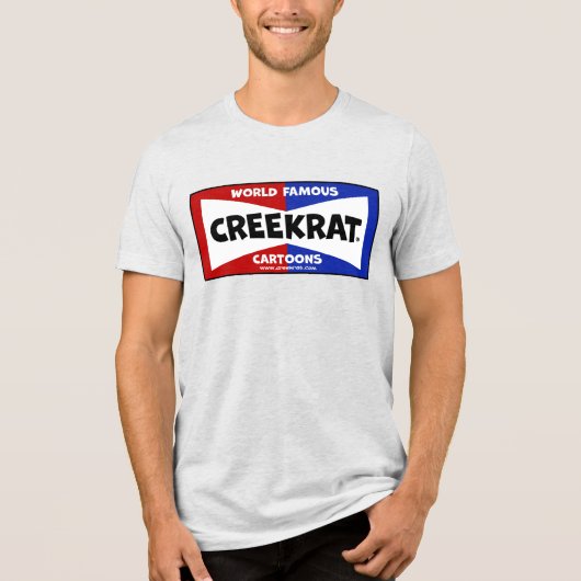 CreekRat | CeeekRat Co. | CREEKRAT ロゴ トライブレンドTシャツ (正面)