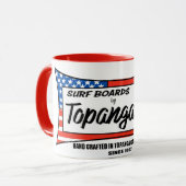 CreekRat® | CreekRat Co. | トパンガ - マリブ - CA マグカップ (正面左)