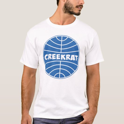 CreekRat® | CreekRat Co. | トパンガ - マリブ - CA Tシャツ (正面)