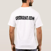 CreekRat® | CreekRat Co. | トパンガ - マリブ - CA Tシャツ (裏面)