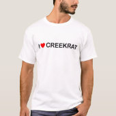 CreekRat® | CreekRat Co. | トパンガ - マリブ - CA Tシャツ (正面)
