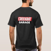 CreekRat® | CreekRat Co. | トパンガ - マリブ - CA Tシャツ (裏面)