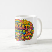 CreekRat | CreekRat Co. | ビンテージ風ロゴ コーヒーマグカップ (正面右)