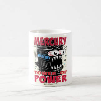 Creekrat Mercury Tower of Power Cartoon Mug コーヒーマグカップ