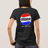 CreekRat | The CreekRat Co. | 2026 ロゴ Tシャツ (裏面)