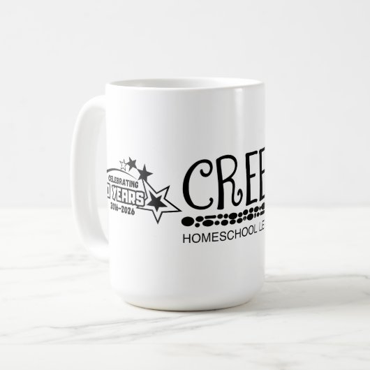 creekside 10 year mug コーヒーマグカップ (正面左)