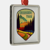 Creekside Trail Ohio Colors メタルオーナメント (右)